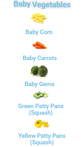 Baby Vegetables